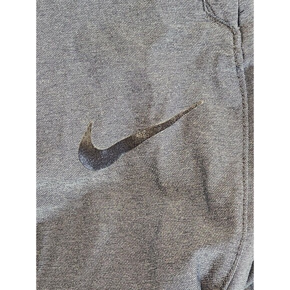 Nike Shield Pants Men's M Dark Gray Joggers Track Training Nylon Stretch Woven - Picture 5 of 6